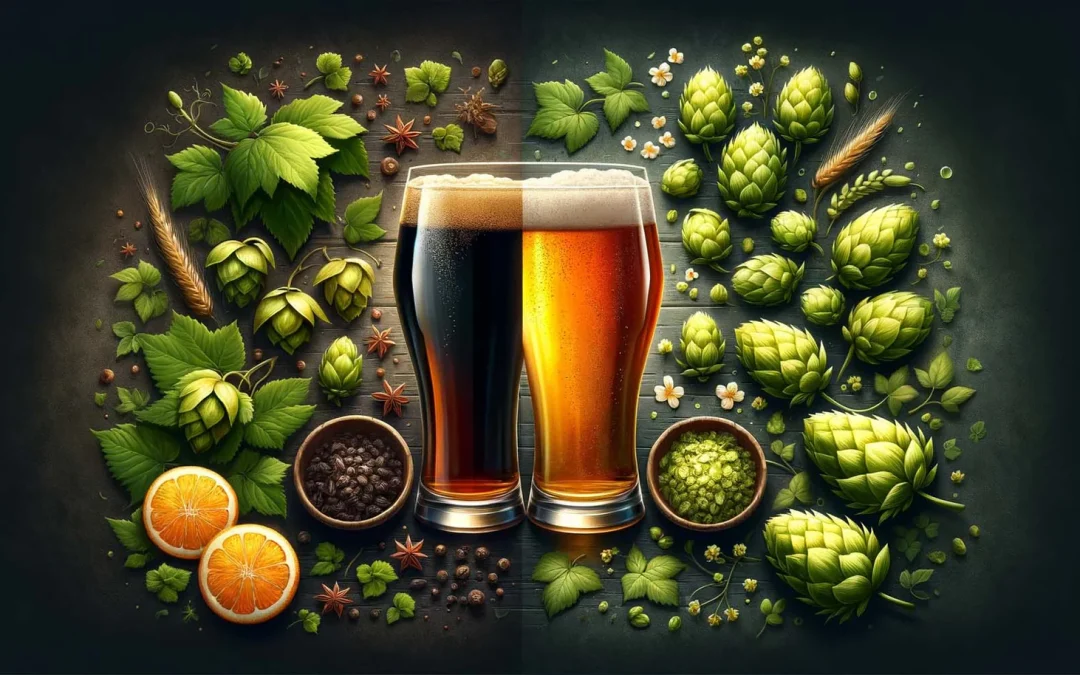 🌿 La sélection des houblons : un secret pour des bières artisanales de qualité 🍺