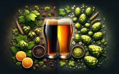 🌿 La sélection des houblons : un secret pour des bières artisanales de qualité 🍺