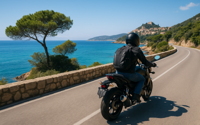 Comment bien préparer votre road trip moto sur la Côte d’Azur
